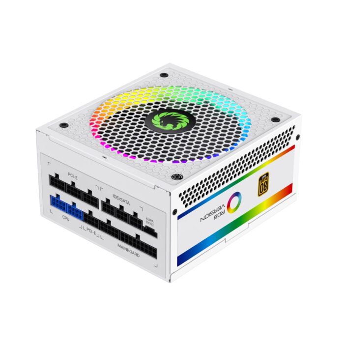 Блок питания Gamemax RGB850 PRO WH Gold — изображение 3
