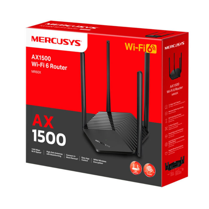 Маршрутизатор Mercusys MR60X — изображение 3