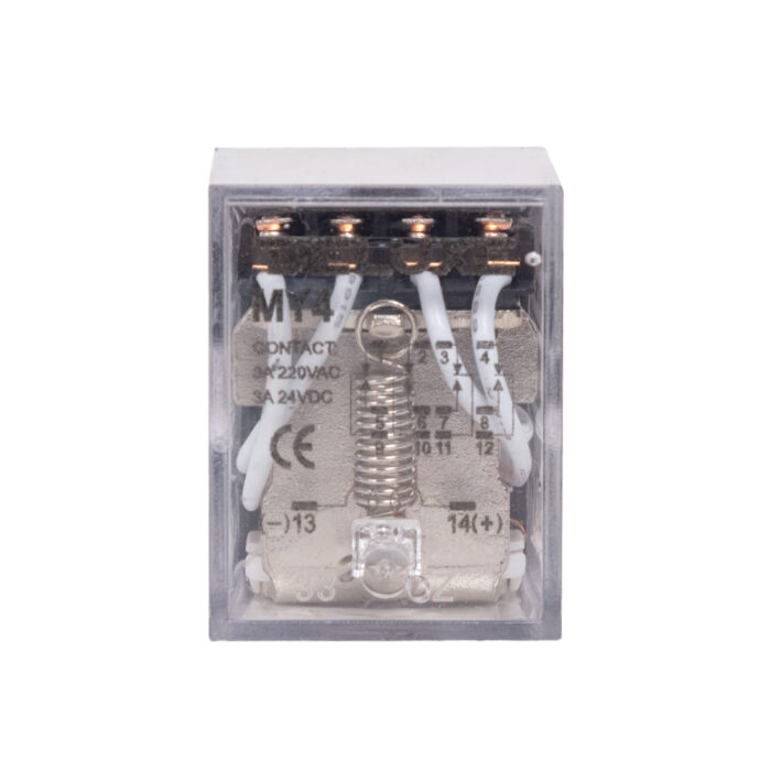 Реле промежуточное Deluxe MY4 24V AC — изображение 2