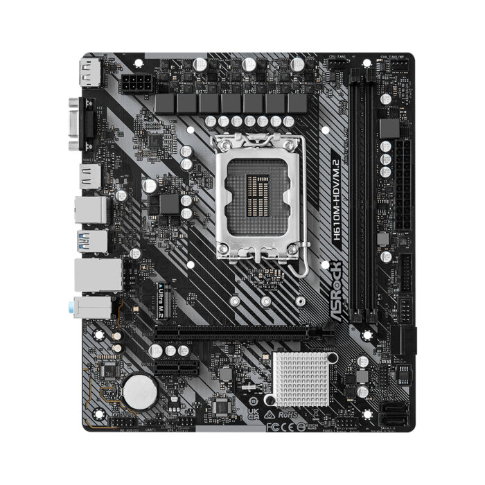 Материнская плата ASRock H610M-HDV/M.2 R2.0 — изображение 2