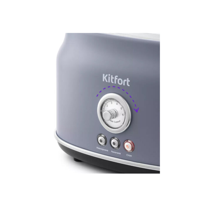 Тостер Kitfort КТ-2038-3 (серый) — изображение 2