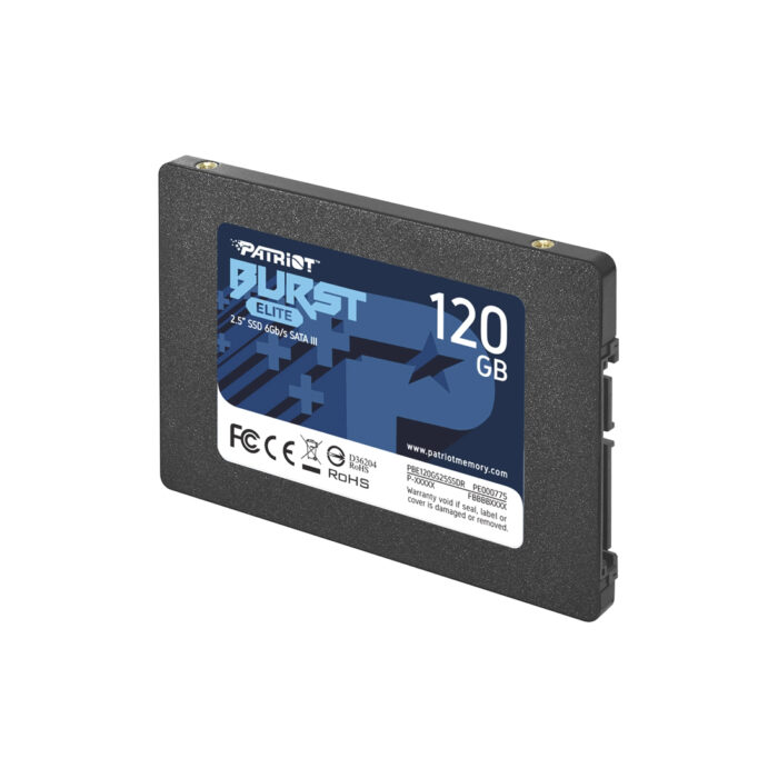 Твердотельный накопитель SSD Patriot Memory BURST ELITE PBE120GS25SSDR 120GB SATA3 2,5" — изображение 2