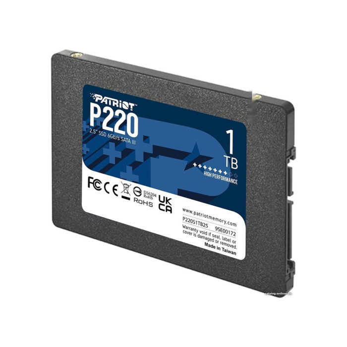 Твердотельный накопитель SSD Patriot P220 1TB SATA III — изображение 2