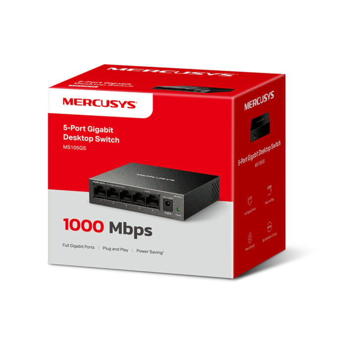 Коммутатор Mercusys MS105GS — изображение 3