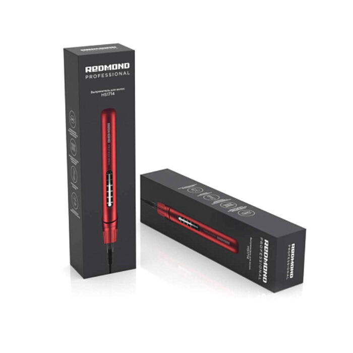 Выпрямитель для волос Redmond HS1714 Красный — изображение 2