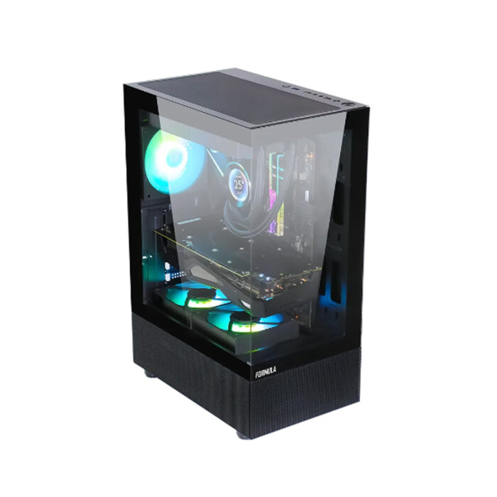 Компьютерный корпус Formula V Crystal Z1 Black без Б/П — изображение 2