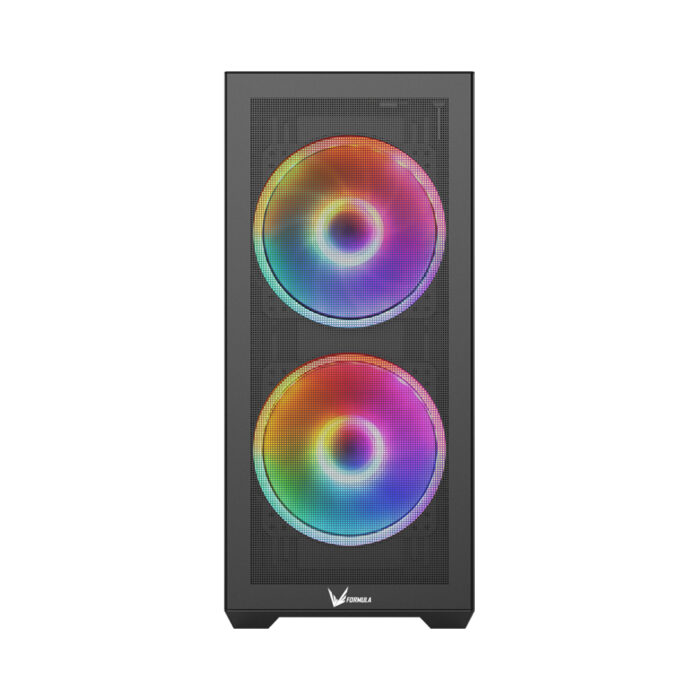 Компьютерный корпус Formula V Air Power G5 DUO Black без Б/П — изображение 2