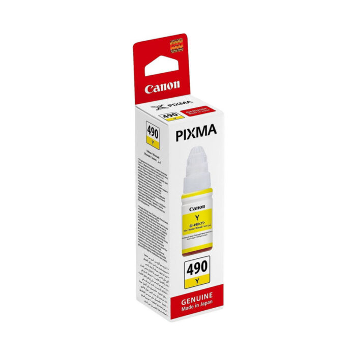 Чернила Canon INK GI-490 Yellow — изображение 2