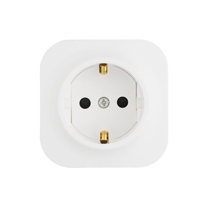 Розетка с зк с зш Legrand Forix 16A 250В IP20 накладная белый — изображение 2