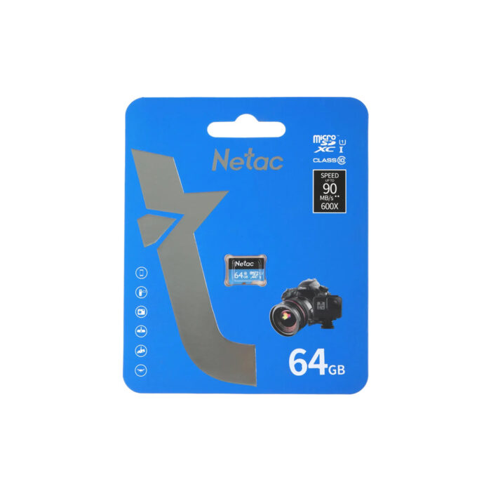 Карта памяти Netac NT02P500STN-064G-S U1/C10 64GB — изображение 3