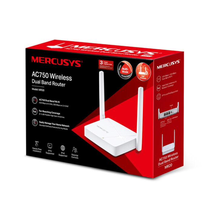 Маршрутизатор Mercusys MR20 — изображение 3