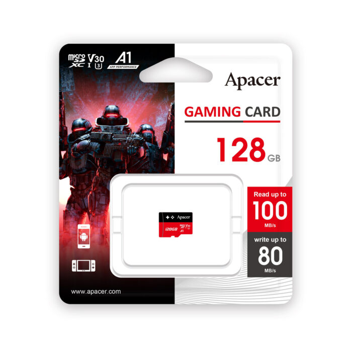 Карта памяти Apacer AP128GMCSX10U7-RAGC 128GB — изображение 2