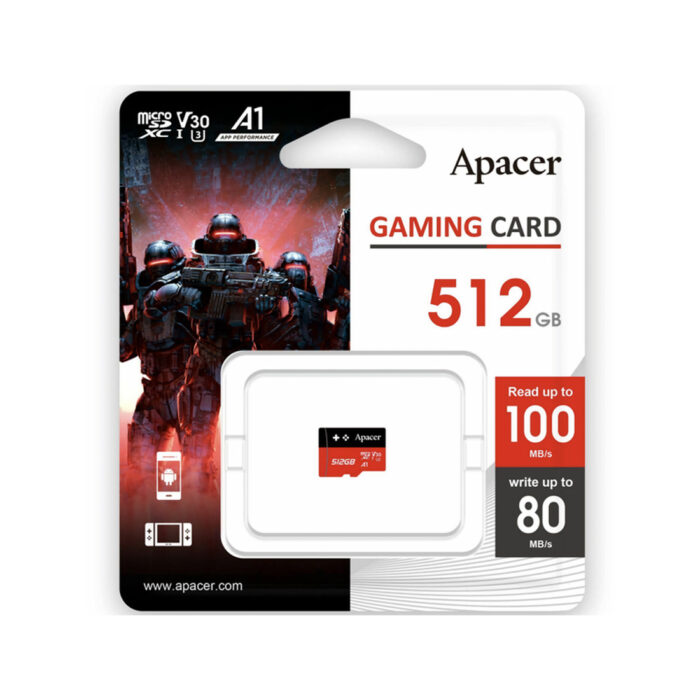 Карта памяти Apacer AP512GMCSX10U7-RAGC 512GB — изображение 2