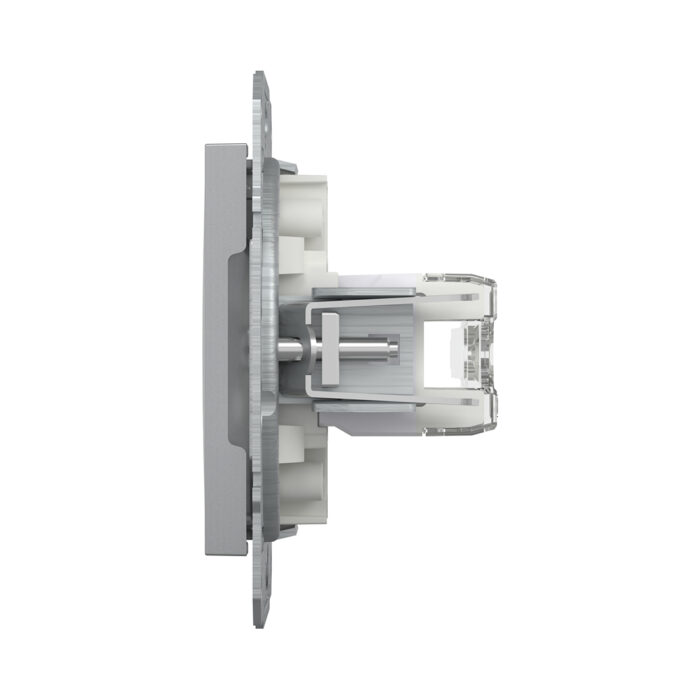 Розетка компьютерная двойная SE EPH4800161 Asfora RJ45 кат.6e механизм алюминий — изображение 3