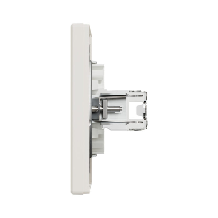 Розетка компьютерная SE EPH4300123 Asfora RJ45 кат. 5e в сборе кремовый — изображение 3