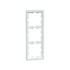 Рамка MERTEN MTN4030-6535 D-Life 3 постовая белый лотос