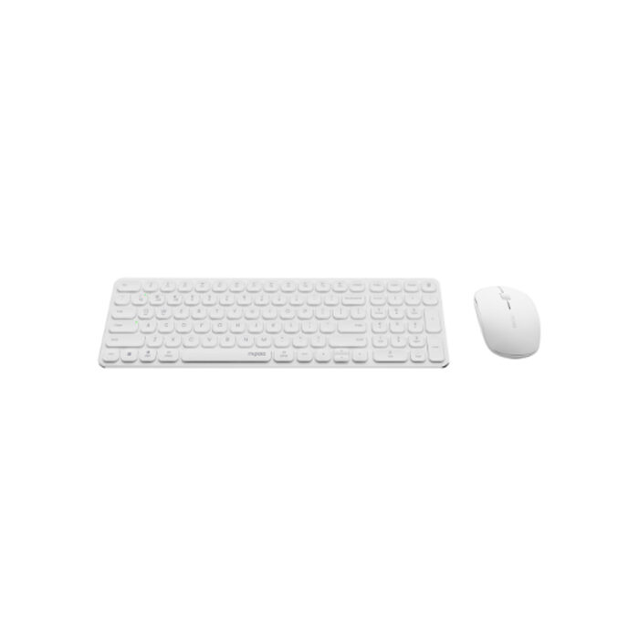 Комплект Клавиатура + Мышь Rapoo 9320M White — изображение 2