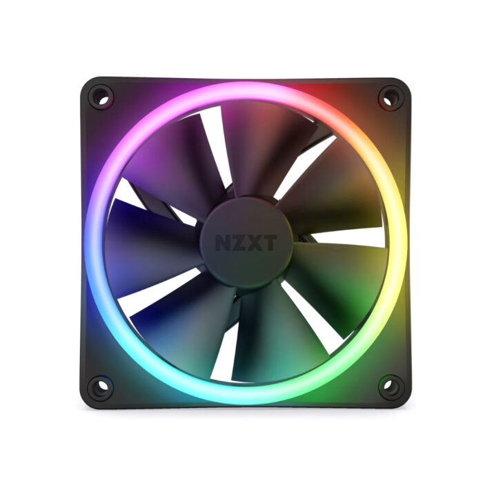 Кулер для компьютерного корпуса NZXT F120 RGB DUO RF-D12SF-B1 Black — изображение 2