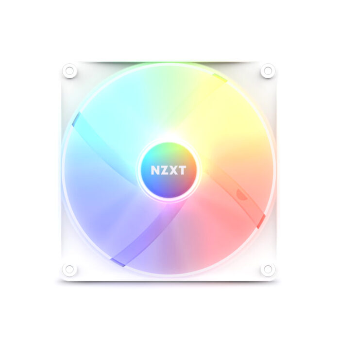 Кулер для компьютерного корпуса NZXT F140 RGB Core RF-C14SF-W1 White — изображение 2