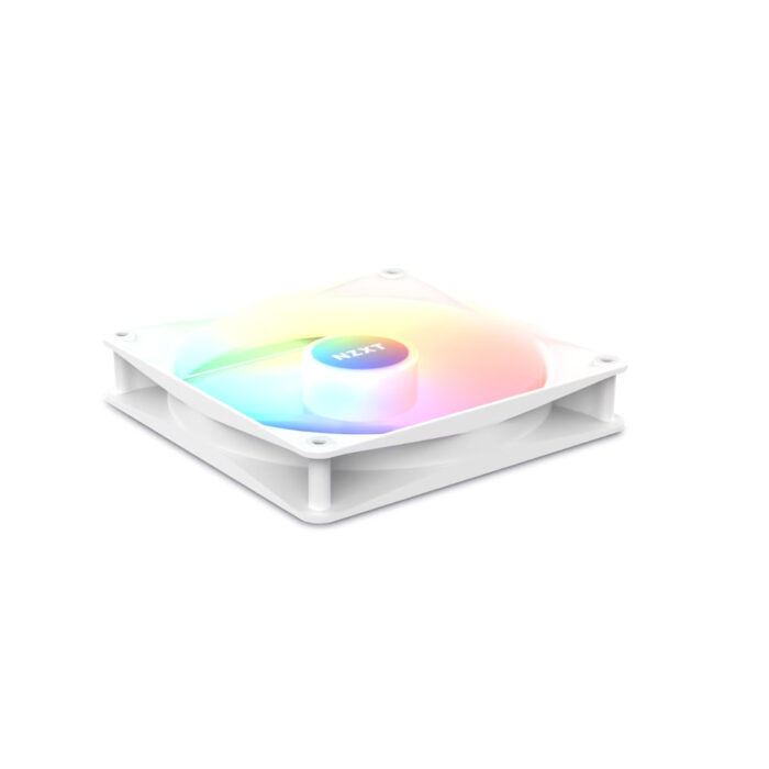 Комплект кулеров для компьютерного корпуса NZXT F120 RGB Core RF-C12TF-W1 White 3в1 — изображение 2