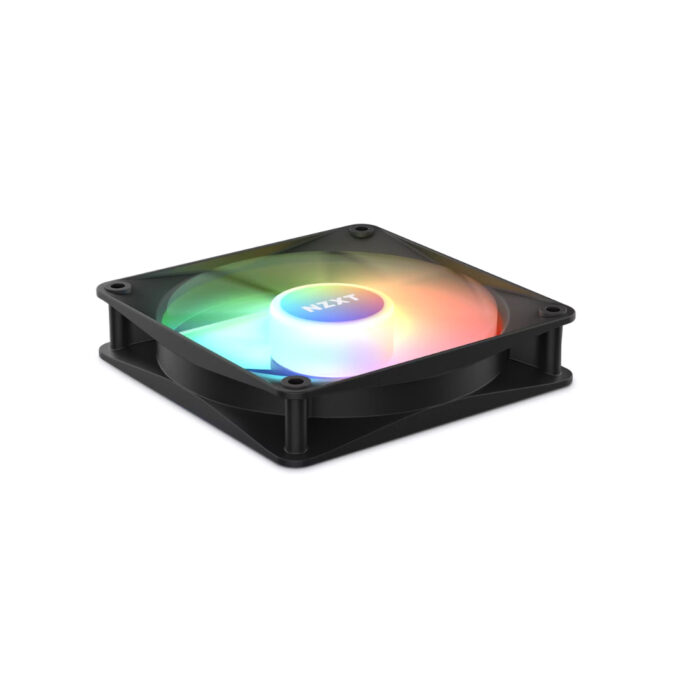 Комплект кулеров для компьютерного корпуса NZXT F120 RGB Core RF-C12TF-B1 Black 3в1 — изображение 2