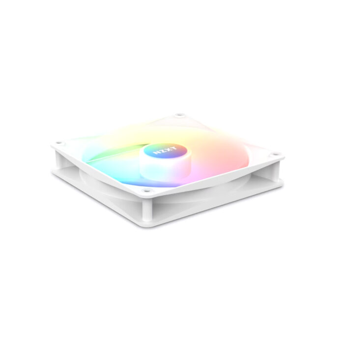 Комплект кулеров для компьютерного корпуса NZXT F140 RGB Core RF-C14DF-W1 White 2в1 — изображение 2