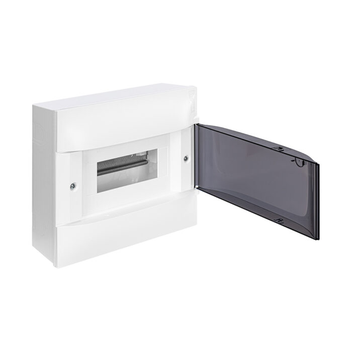 Щит навесной Legrand Practibox S 1х8 IP40 Дымчатая дверь — изображение 2