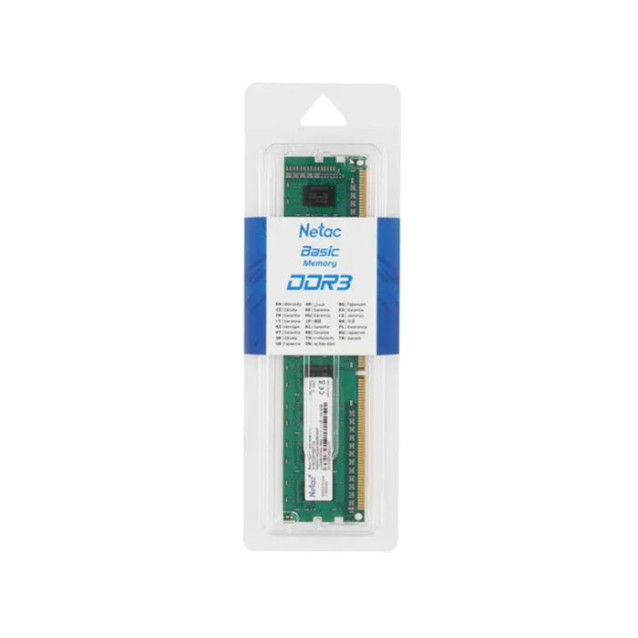 Модуль памяти Netac NTBSD3P16SP-04 DDR3 4GB <PC3-12800/1600MHz> — изображение 3