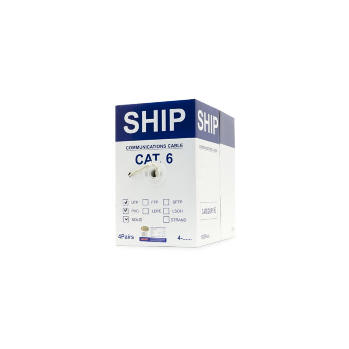 Кабель сетевой SHIP D165-VS Cat.6 UTP 30В PVC — изображение 3