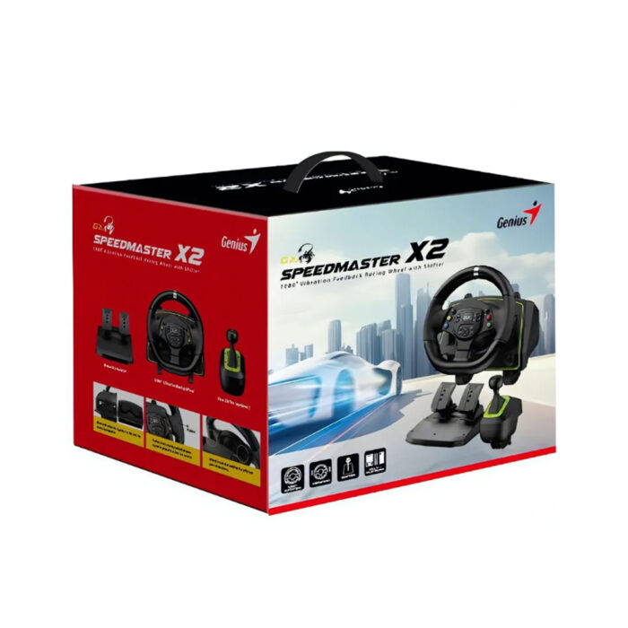 Игровой руль Genius Speed Master X2 Черный — изображение 2