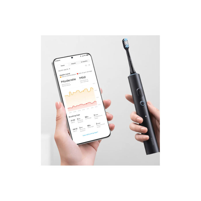 Умная зубная электрощетка Xiaomi Smart Electric Toothbrush T501 Темно-серый — изображение 3
