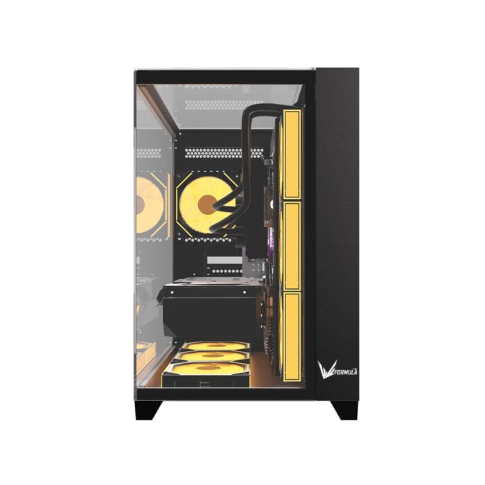 Компьютерный корпус Formula V Crystal Z9 Floe Black без Б/П — изображение 2