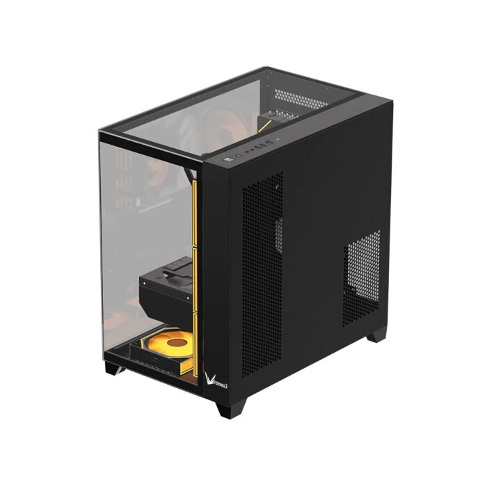 Компьютерный корпус Formula V Crystal Z9 Floe Black без Б/П — изображение 3