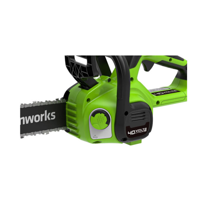 Цепная пила аккумуляторная Greenworks 40V 30 смс 1x АКБ 4Ач и ЗУ — изображение 3