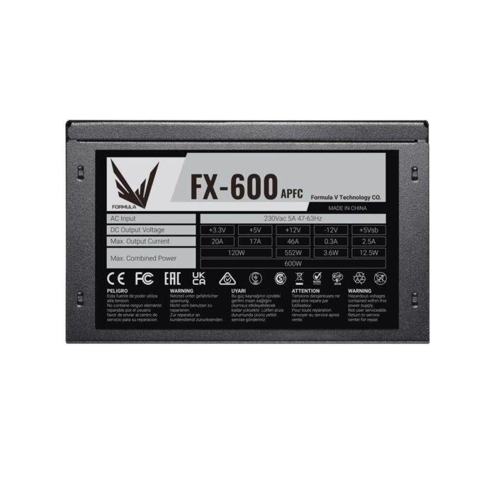 Блок питания Formula V FX-600 — изображение 3