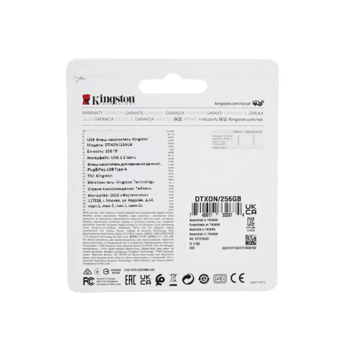 USB-накопитель Kingston DTXON/256GB 256GB — изображение 2