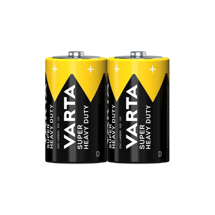 Батарейка VARTA Superlife Mono 1.5V - R20P/D 2 шт. в блистере — изображение 2