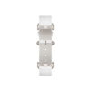 Сменный кожаный браслет для Xiaomi Smart Band 9 Ceramic White