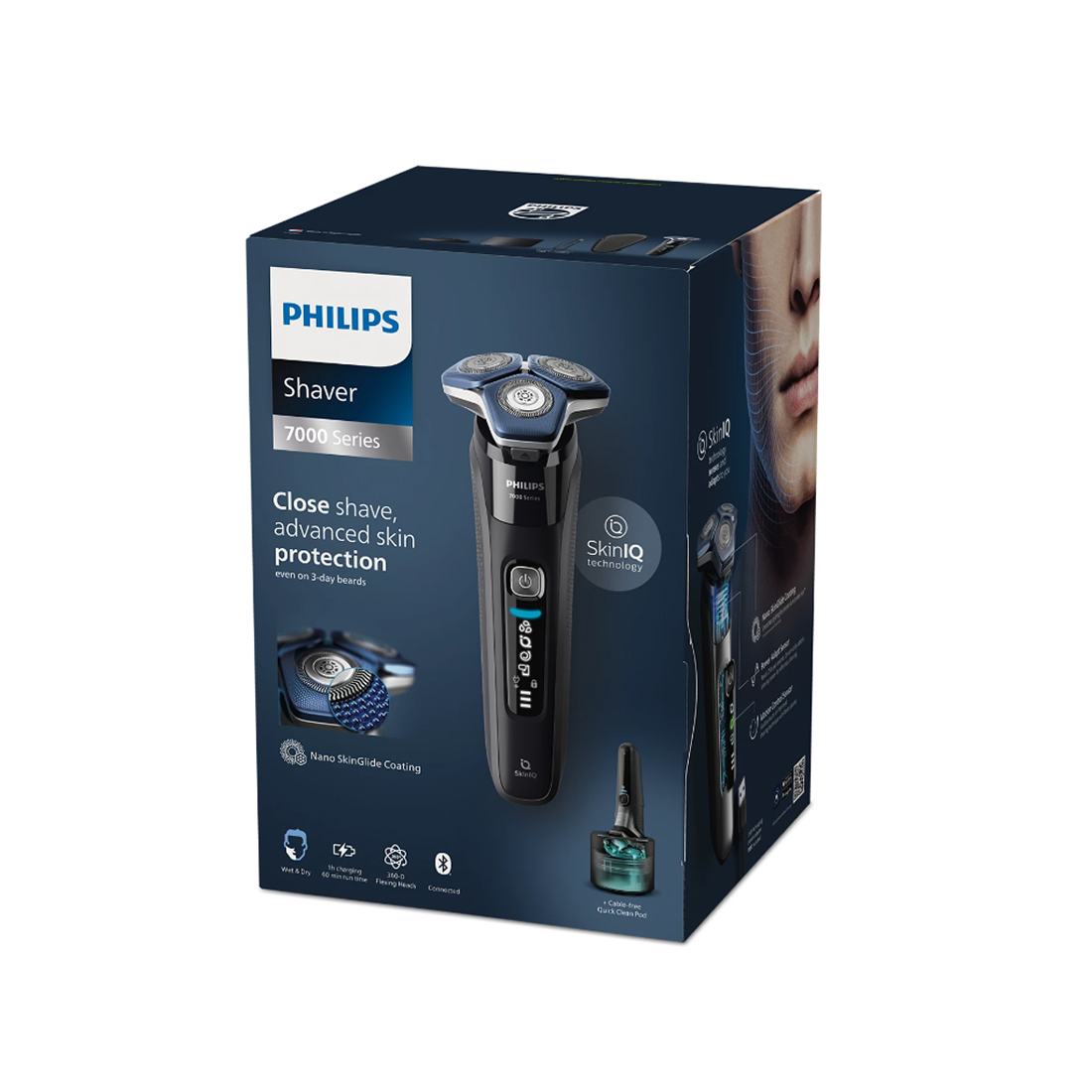 Электробритва Philips Серии 7000 S7886/55 для влажного и сухого бритья для чувствительной кожи — изображение 3