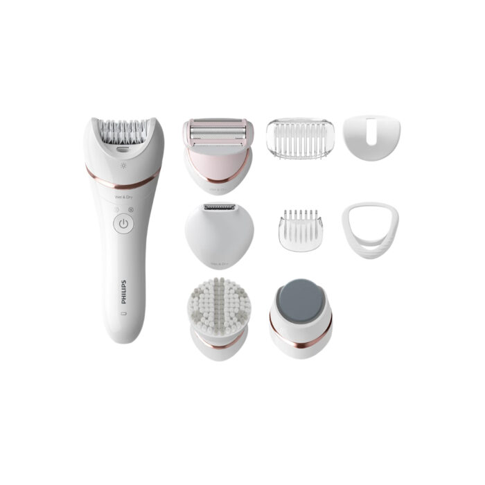 Эпилятор Philips серии 8000 BRE740/10 для влажного и сухого бритья — изображение 2