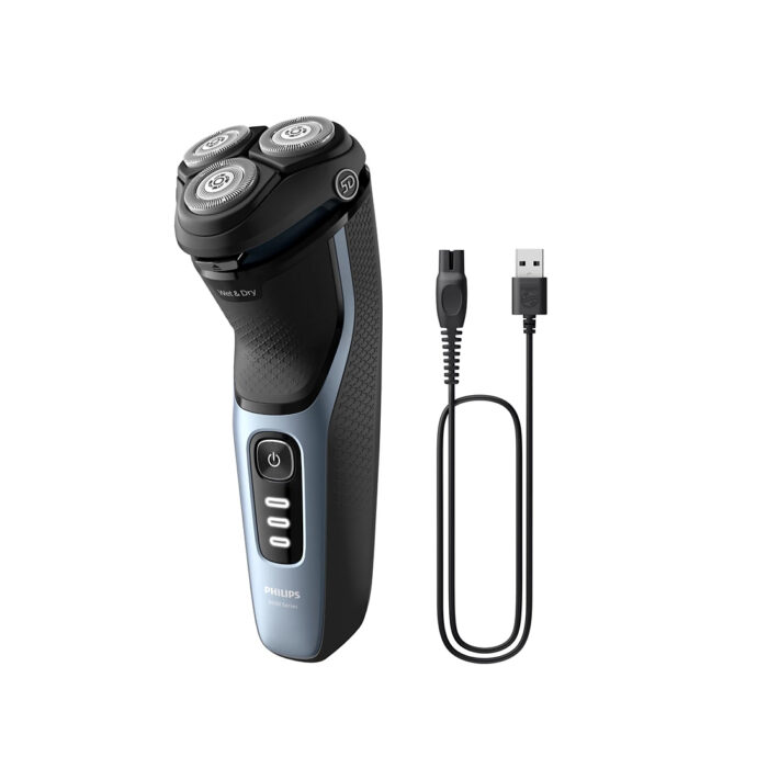 Электробритва Philips Серии 3000 S3243/12 для влажного и сухого бритья — изображение 2