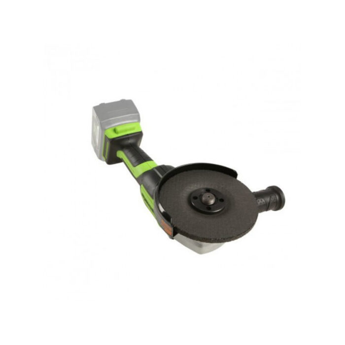 Угловая шлифовальная машина, аккумуляторная Greenworks 3200207UB, 24V, бесщеточная, c 1хАКБ 4Ач и ЗУ — изображение 2