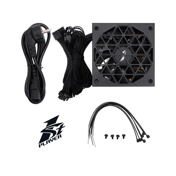 Блок питания 1STPLAYER HA 650W BK — изображение 3