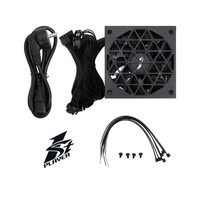 Блок питания 1STPLAYER HA 750W BK — изображение 3