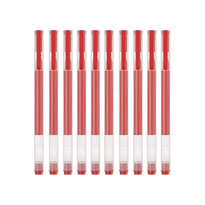 Гелевая ручка Xiaomi High-capacity Gel Pen (10-pack) Red