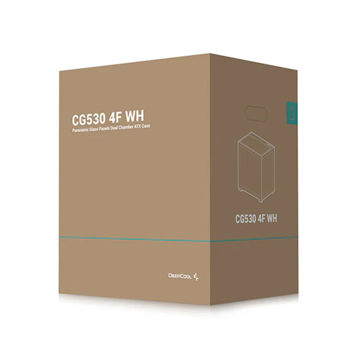 Компьютерный корпус Deepcool CG530 4F WH без Б/П — изображение 3