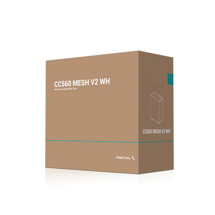 Компьютерный корпус Deepcool CC560 MESH V2 WH без Б/П — изображение 3