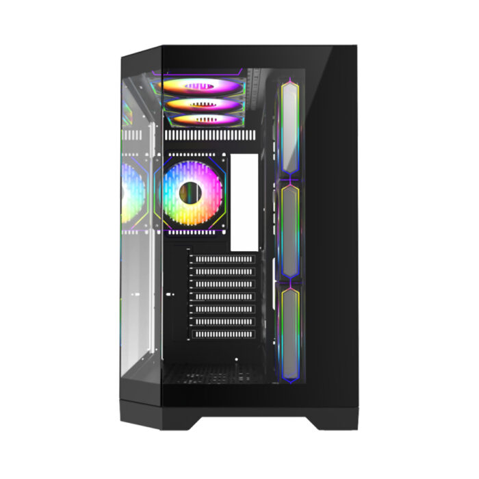 Компьютерный корпус Gamemax Hype-A BK Black без Б/П — изображение 2