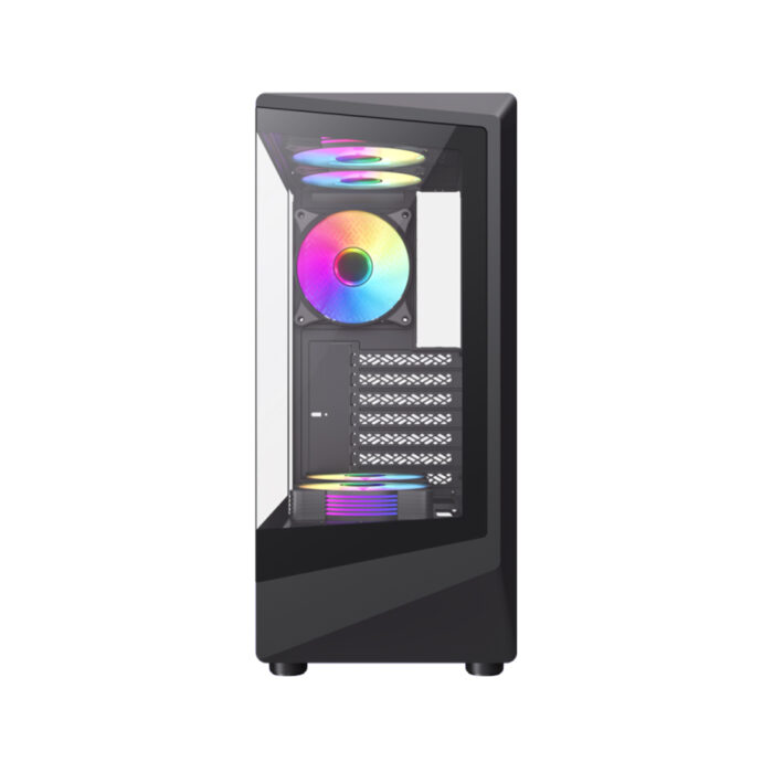 Компьютерный корпус Gamemax Vista COC AB Black без Б/П — изображение 2