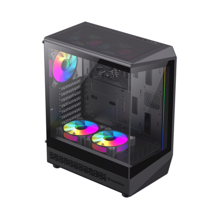 Компьютерный корпус Gamemax Vista COC AB Black без Б/П — изображение 3